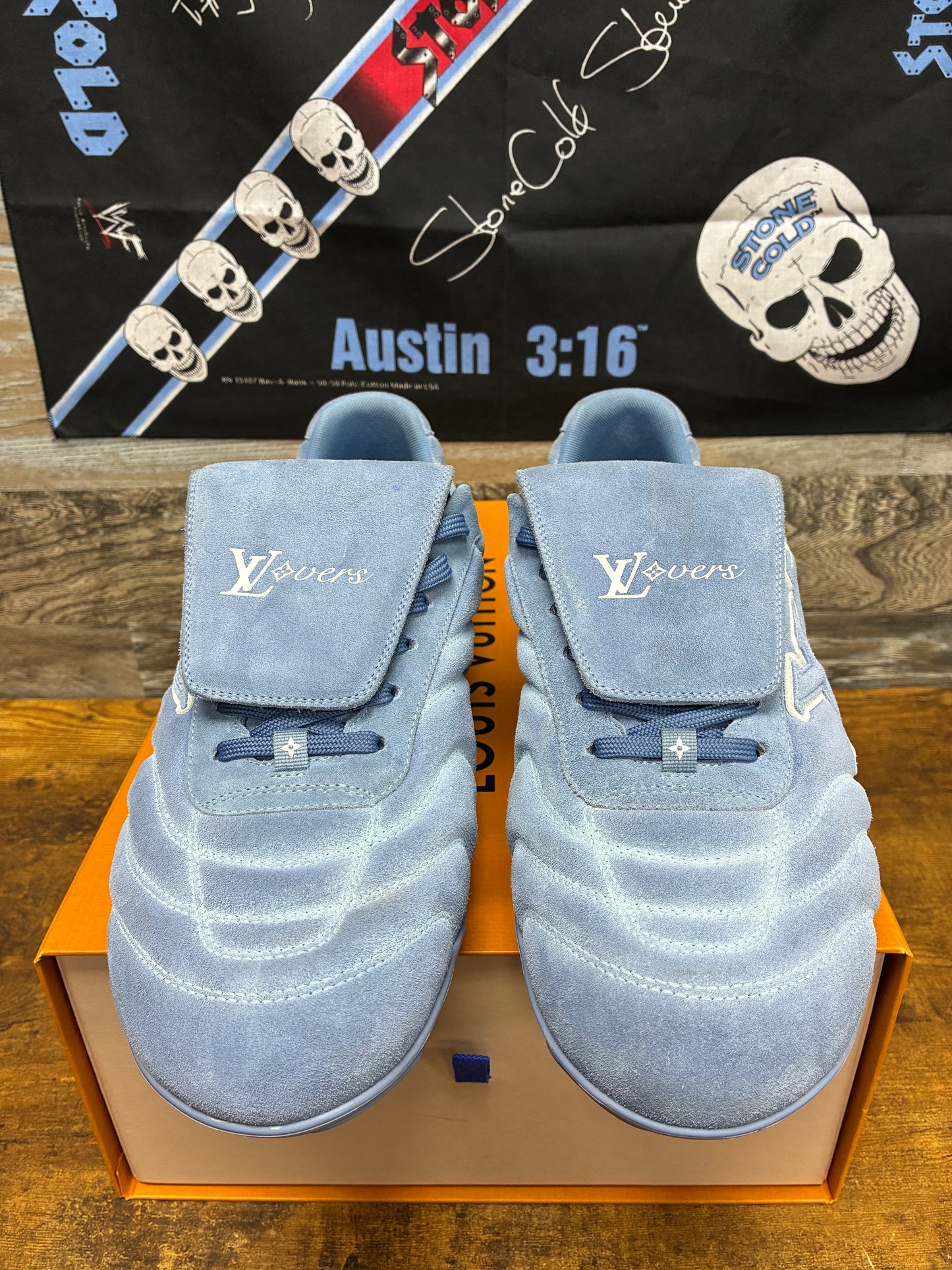 9 - Louis Vuitton LV Footprint Soccer Sneaker