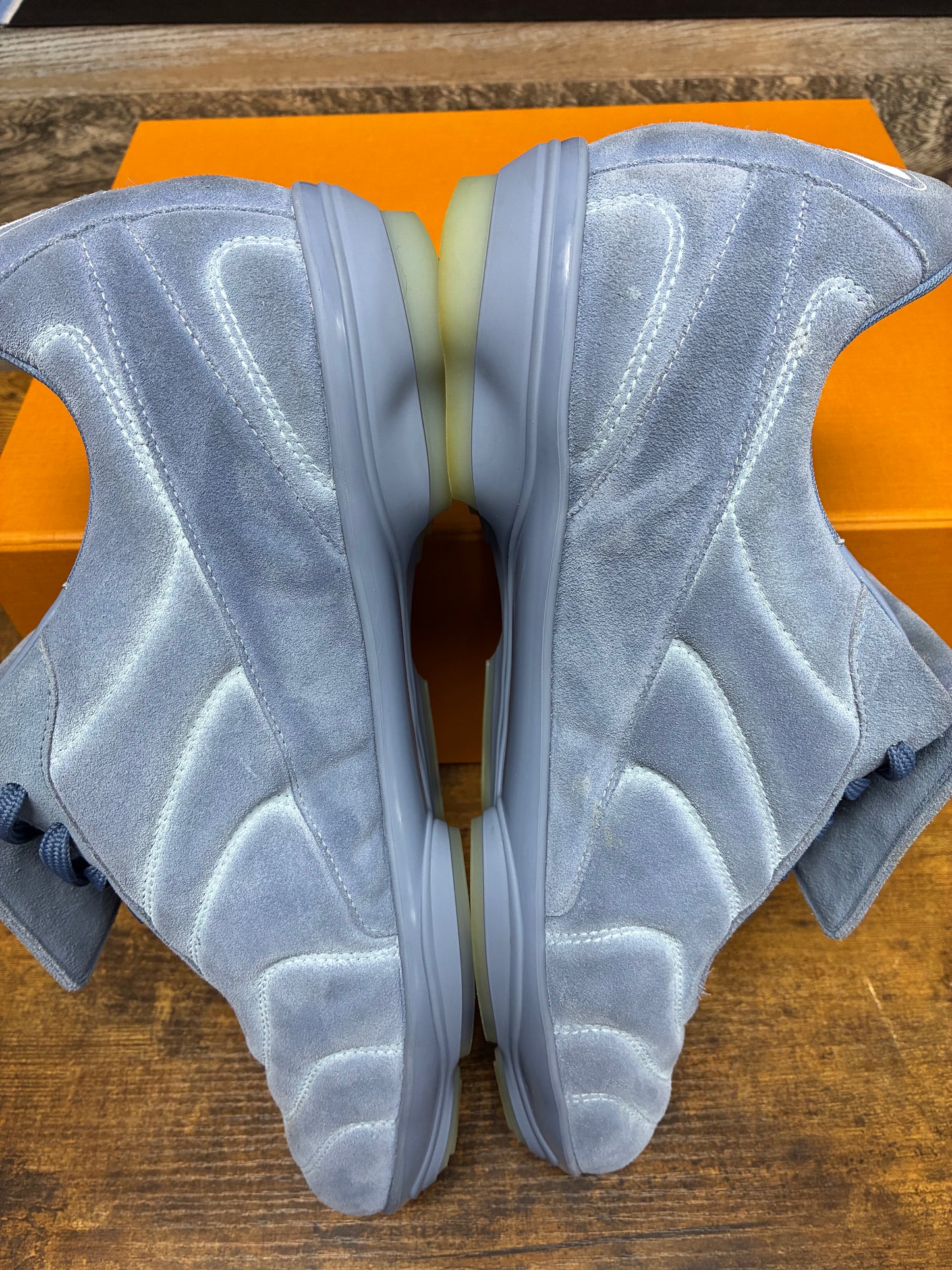 9 - Louis Vuitton LV Footprint Soccer Sneaker