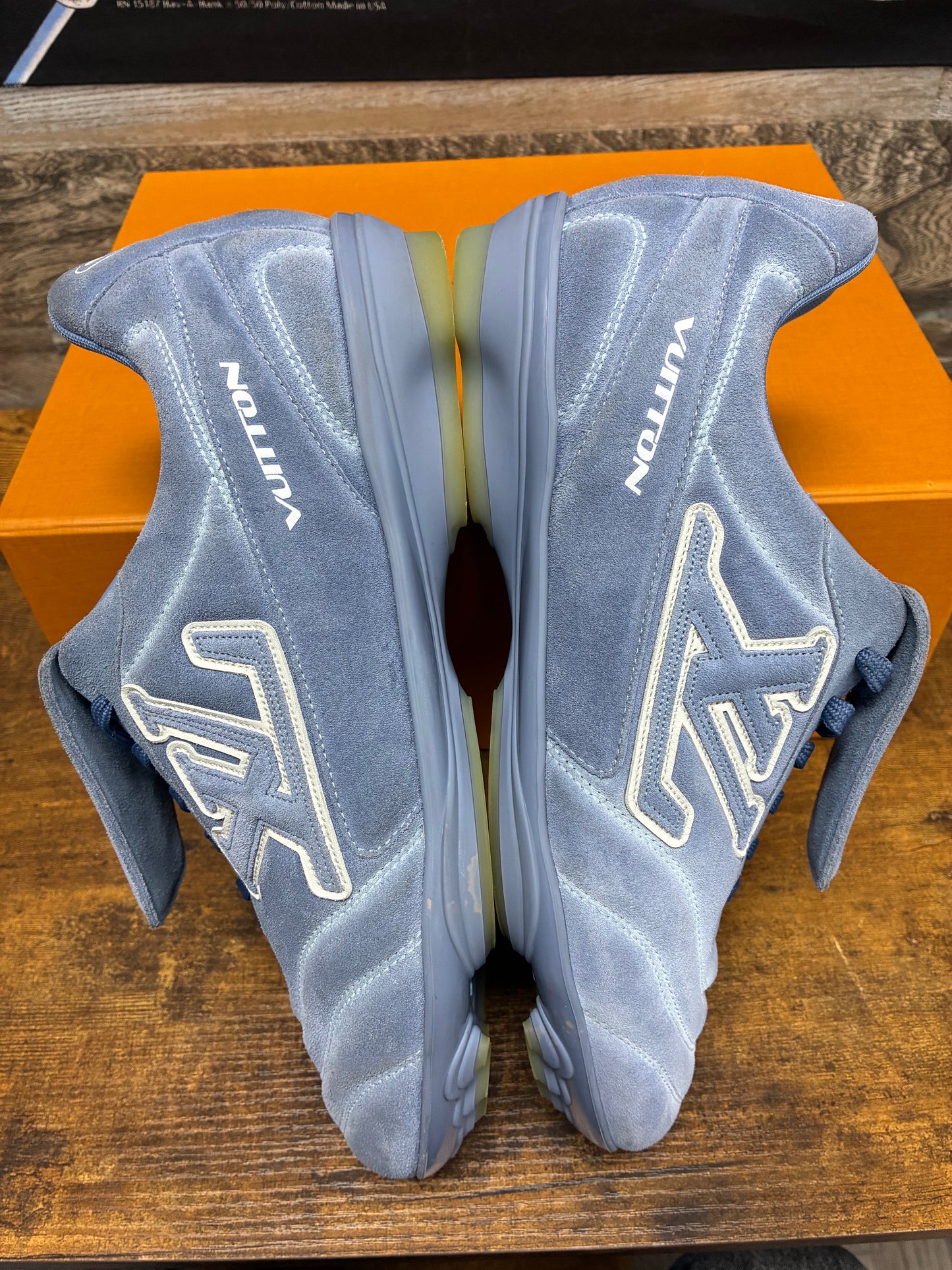 9 - Louis Vuitton LV Footprint Soccer Sneaker