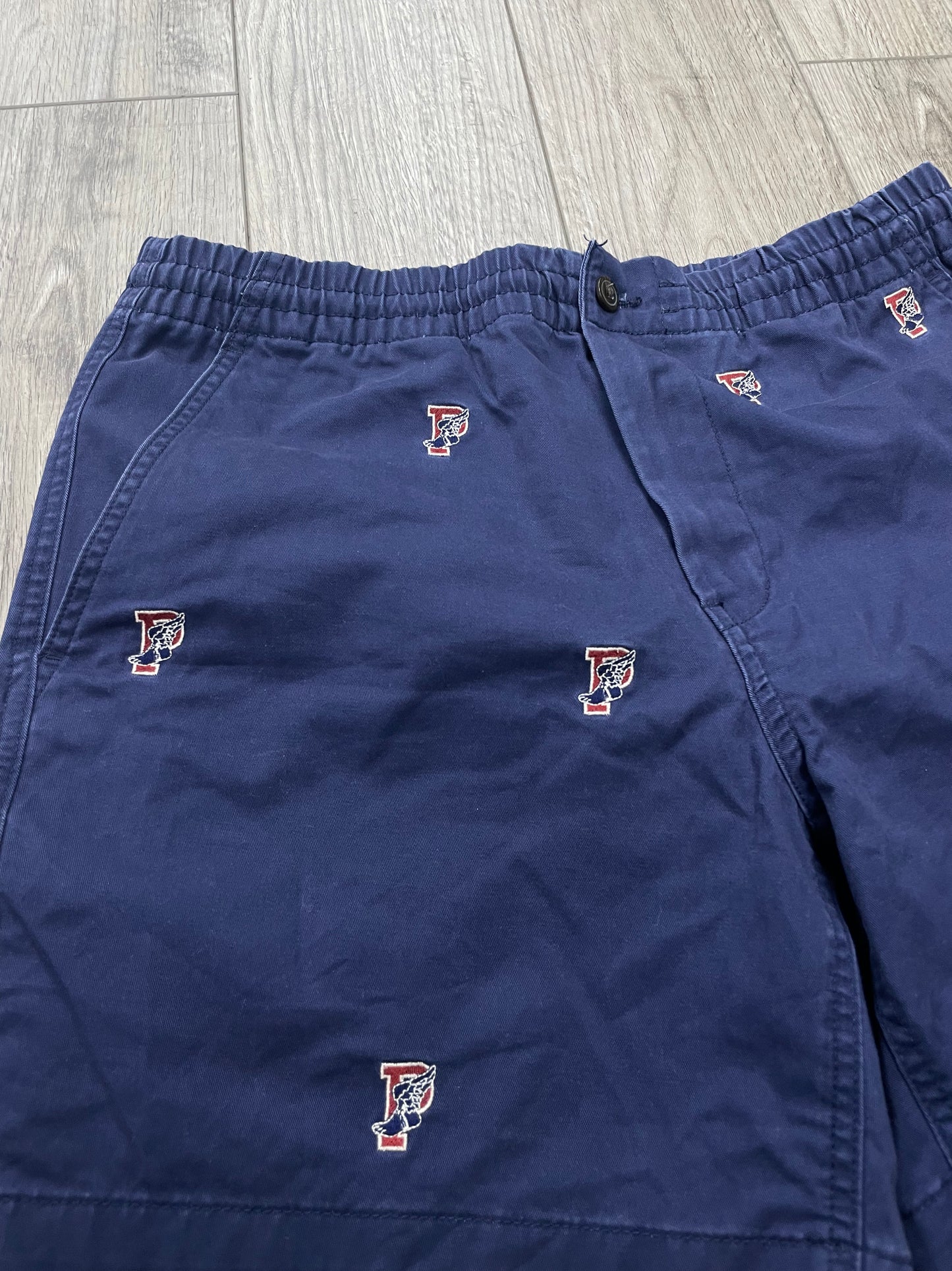 M-Polo Ralph Lauren P-Wing Embroidered Navy Shorts