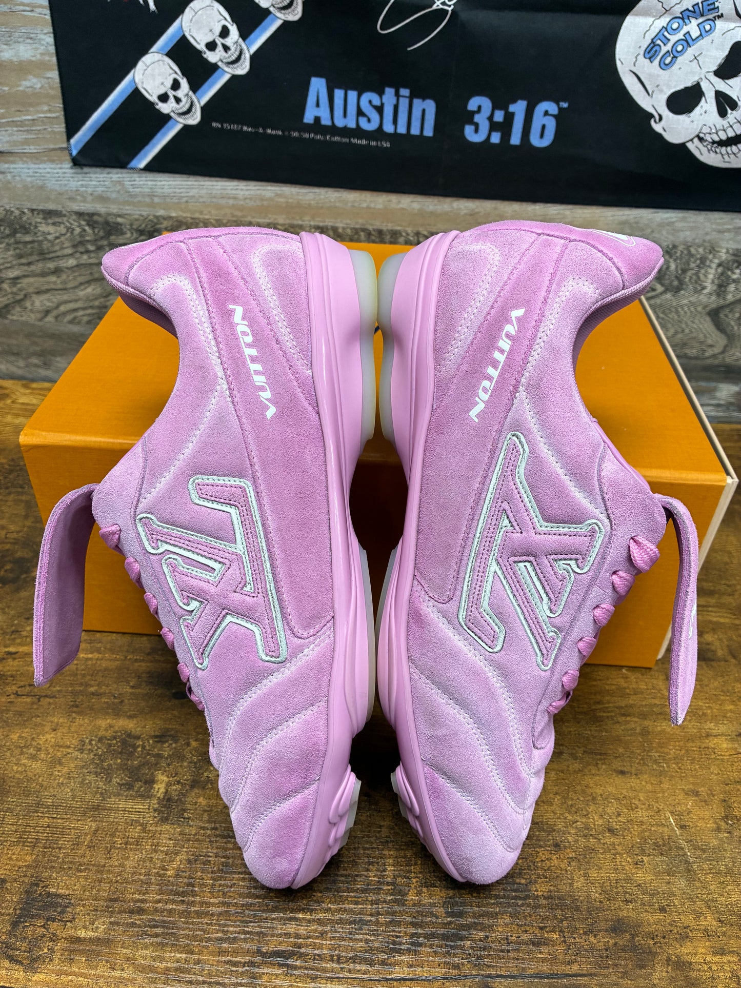 8 - Louis Vuitton LV Footprint Soccer Sneaker