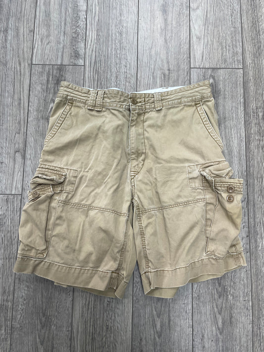 36-Polo Ralph Lauren Khaki Multi-Pocket Cargo Shorts