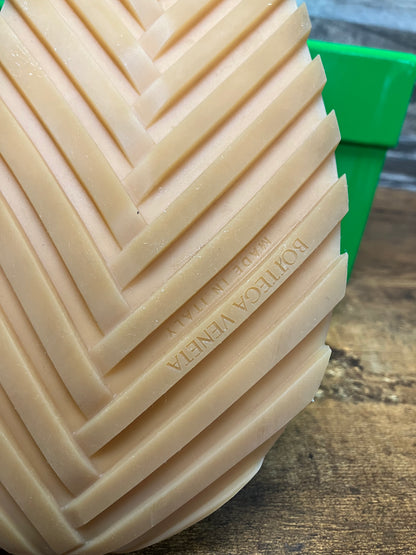 44-Bottega Veneta Orbit Sneaker Mud White