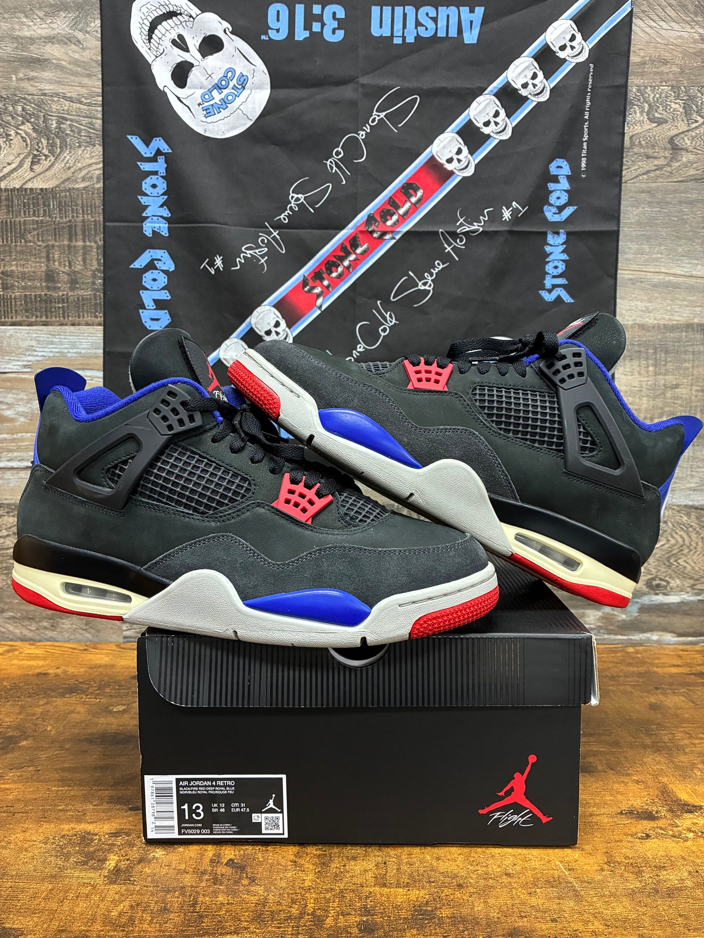 13 - Air Jordan 4 Rare Air White lettering