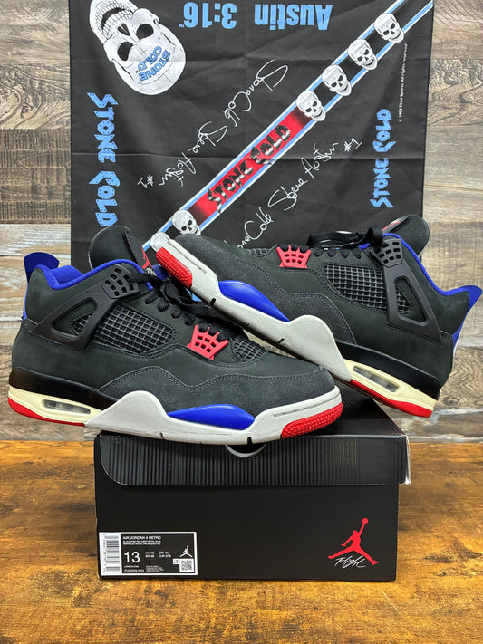 13 - Air Jordan 4 Rare Air White lettering