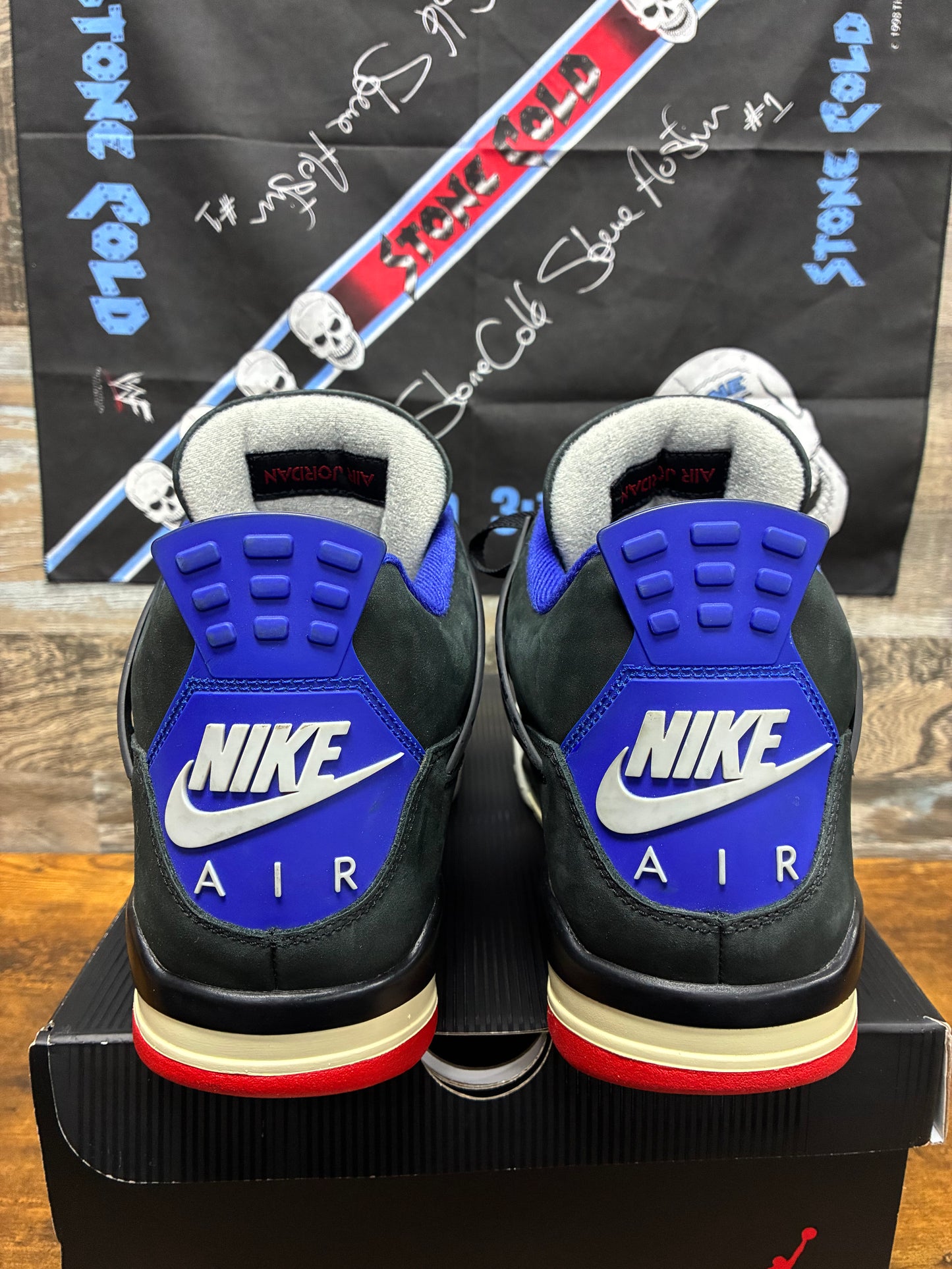 13 - Air Jordan 4 Rare Air White lettering