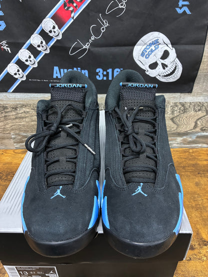 13 - Air Jordan 14 Black University Blue