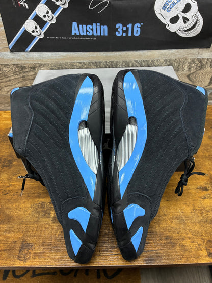 13 - Air Jordan 14 Black University Blue