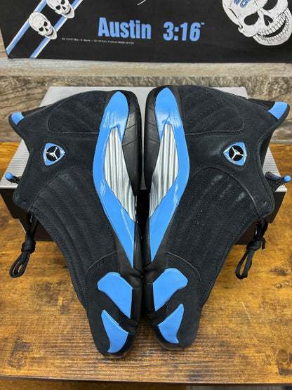 13 - Air Jordan 14 Black University Blue