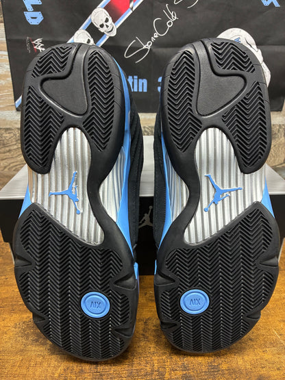 13 - Air Jordan 14 Black University Blue