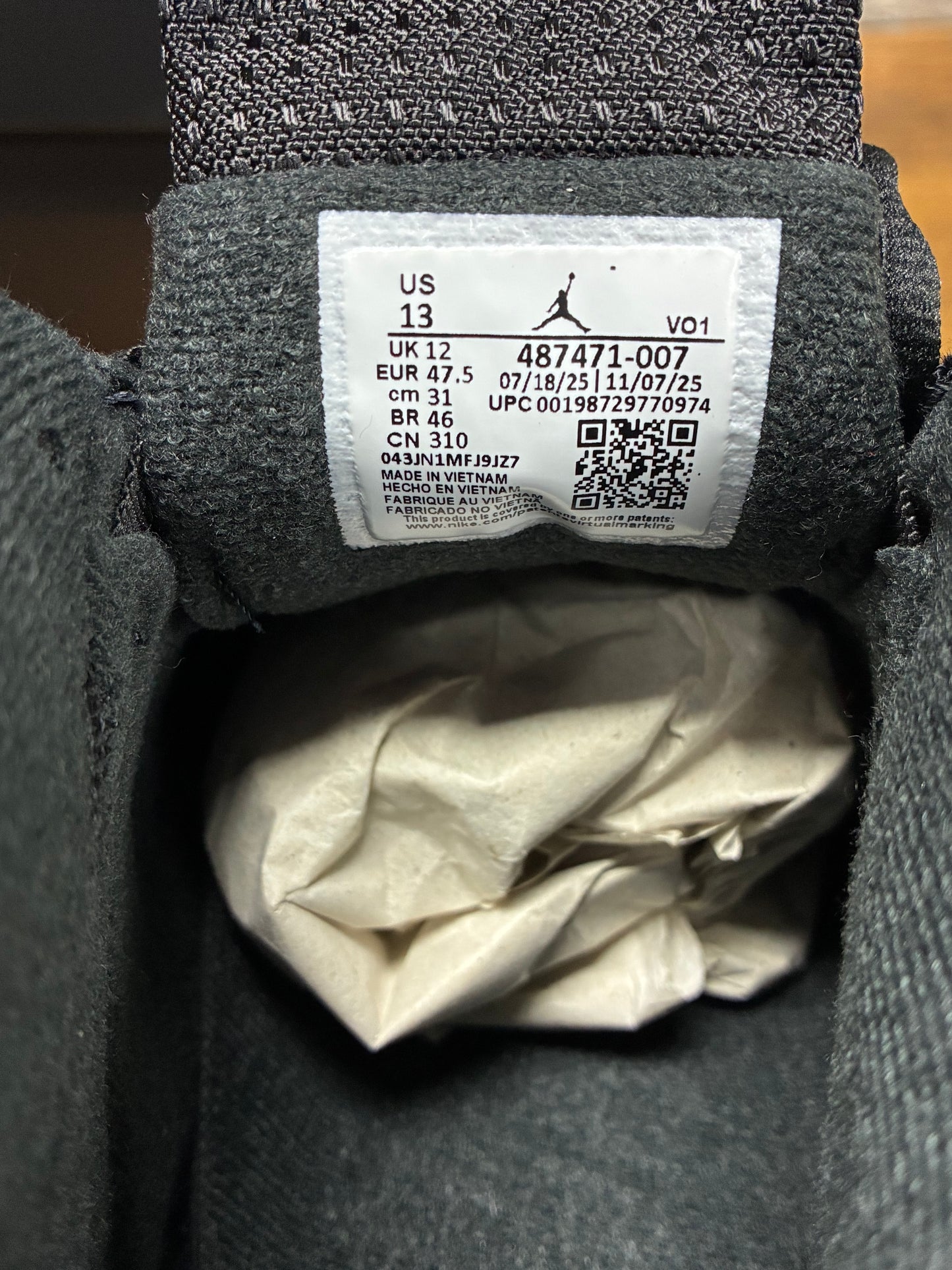 13 - Air Jordan 14 Black University Blue
