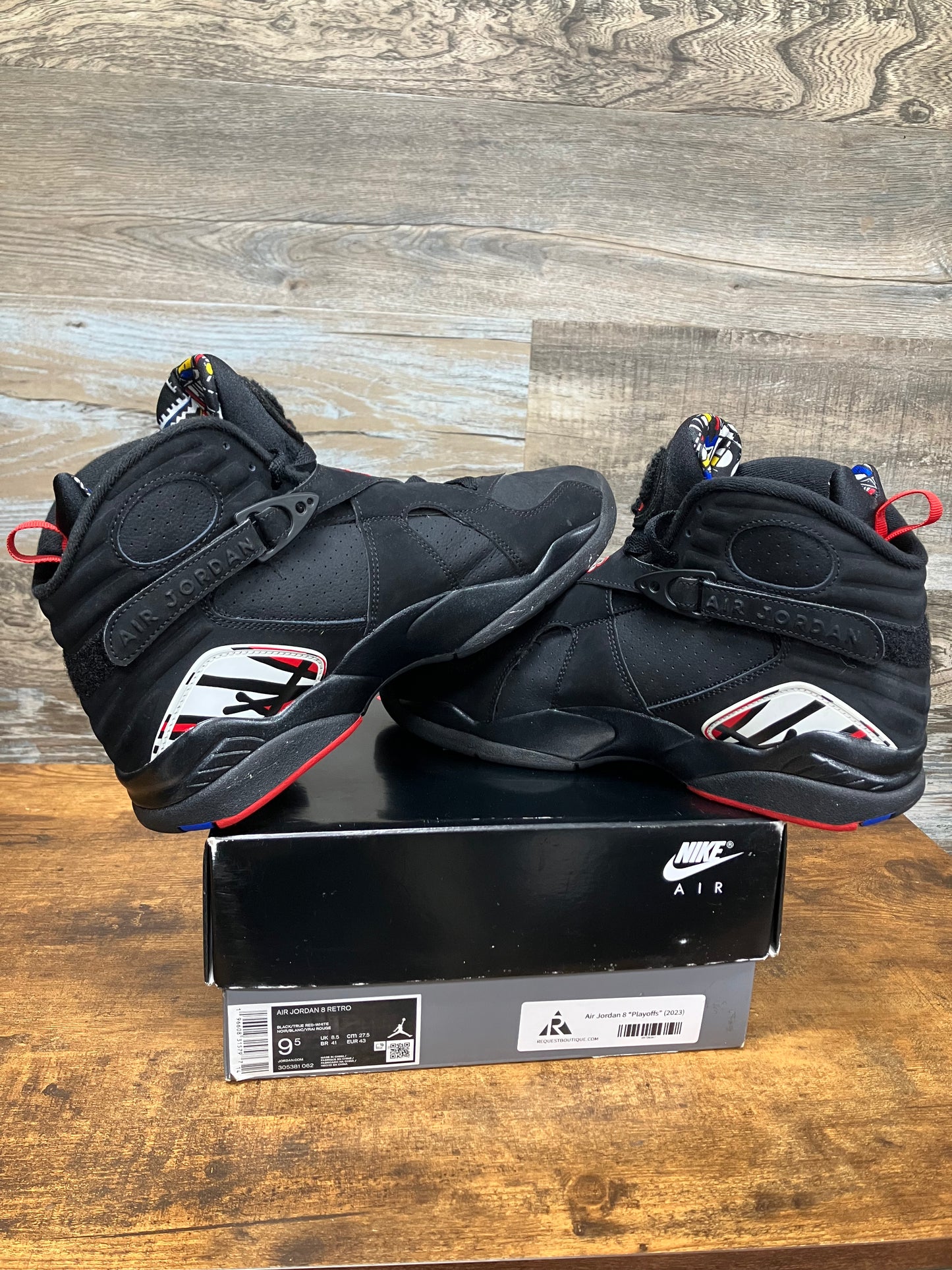 9.5-Air Jordan 8 Playoff
