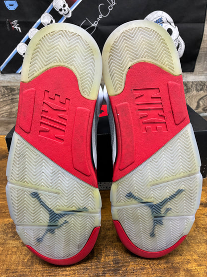 13 - Air Jordan 5 Fire Red (Black Tongue)
