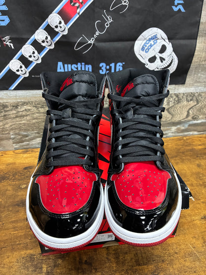 13 - Air Jordan 1 High Patent Bred