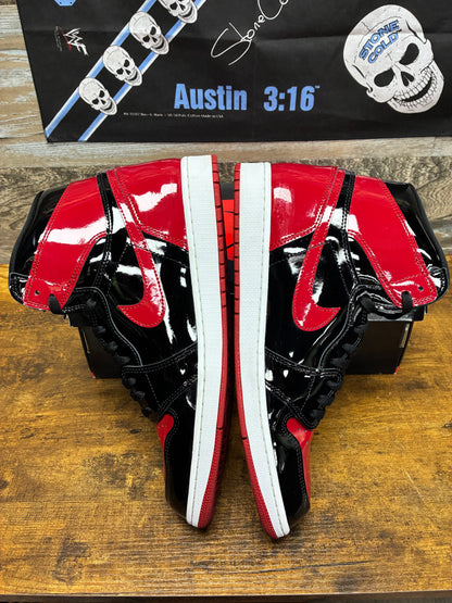 13 - Air Jordan 1 High Patent Bred