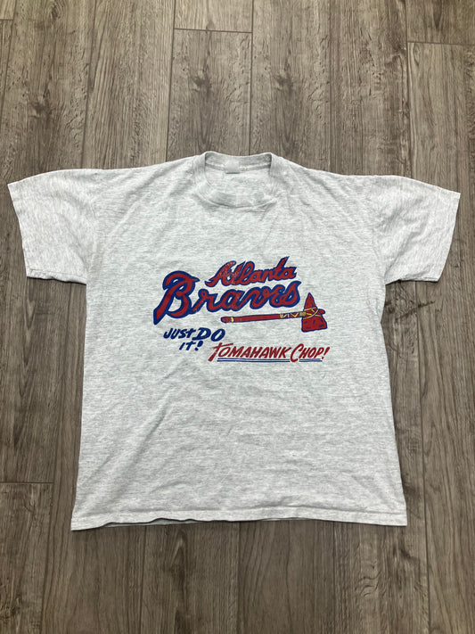 Vintage Braves Tomahawk Chop Tee Size M