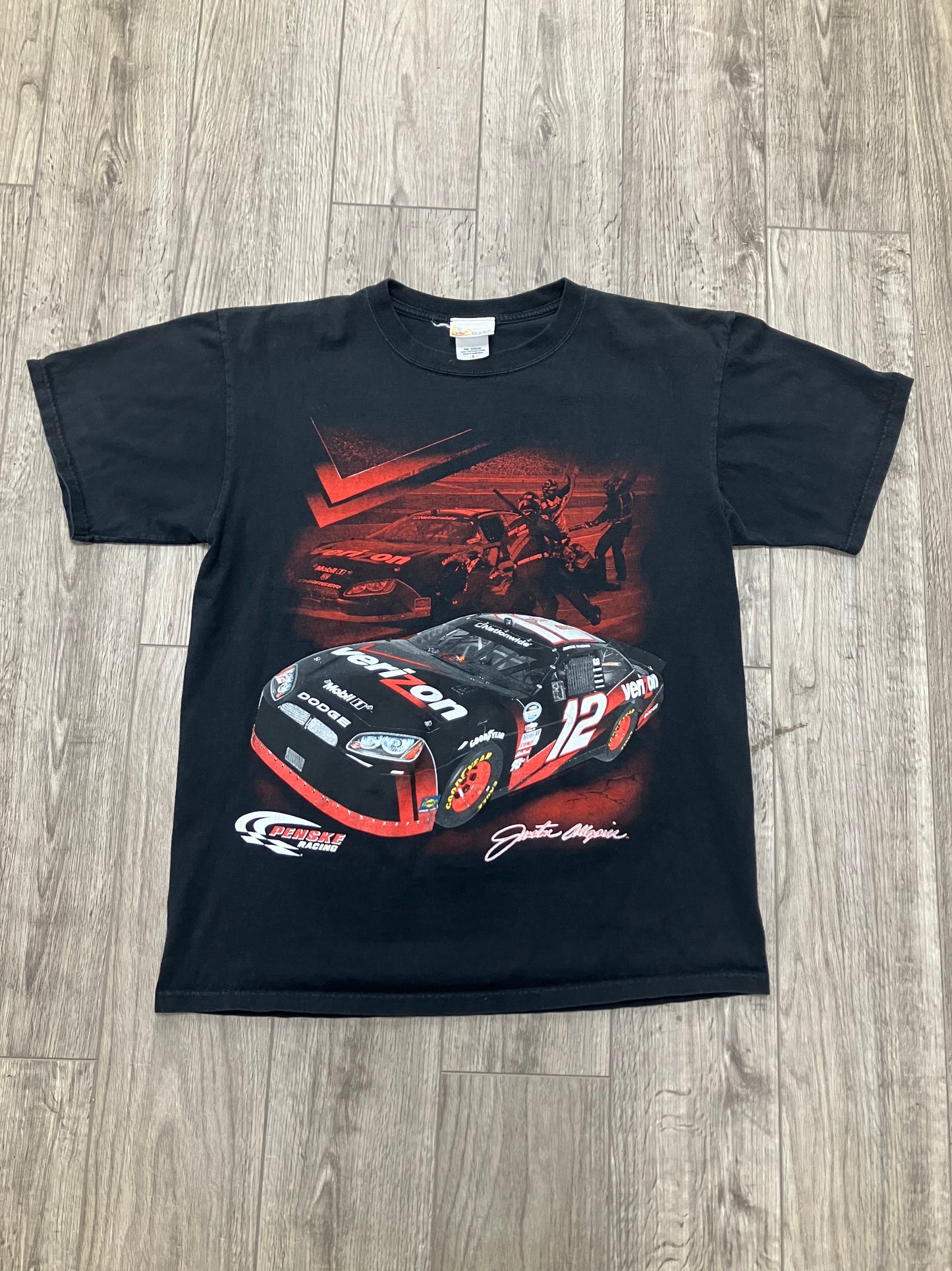 Vintage NASCAR Justin Allgaier Tee Size L