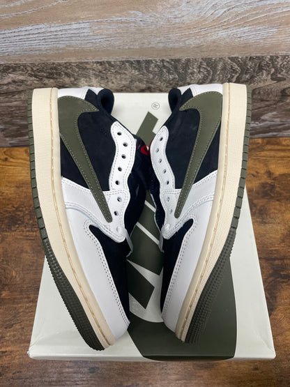 Jordan 1 Retro Low OG SP Travis Scott Olive 7.5W