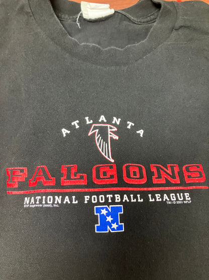 Vintage 2001 Atlanta Falcons Longsleeve Tee Size XL