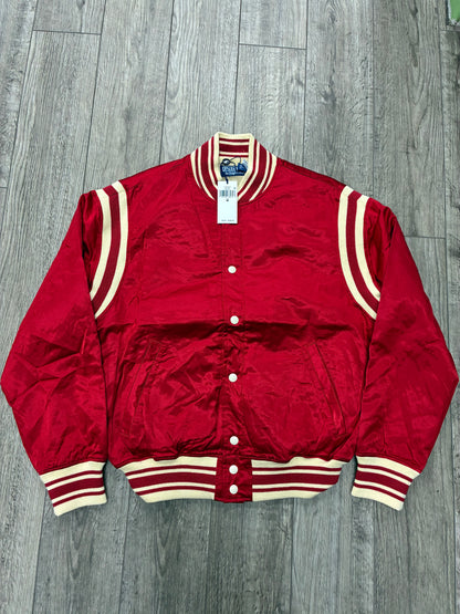 M - Polo Ralph Lauren Red Satin “Polo Ball” Jacket