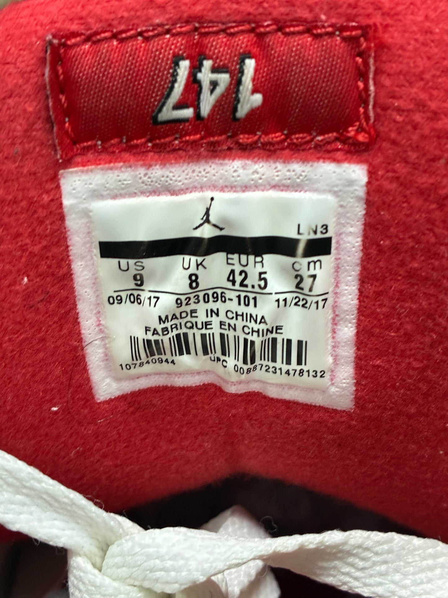 9 - Air Jordan 3 Free Throw Line