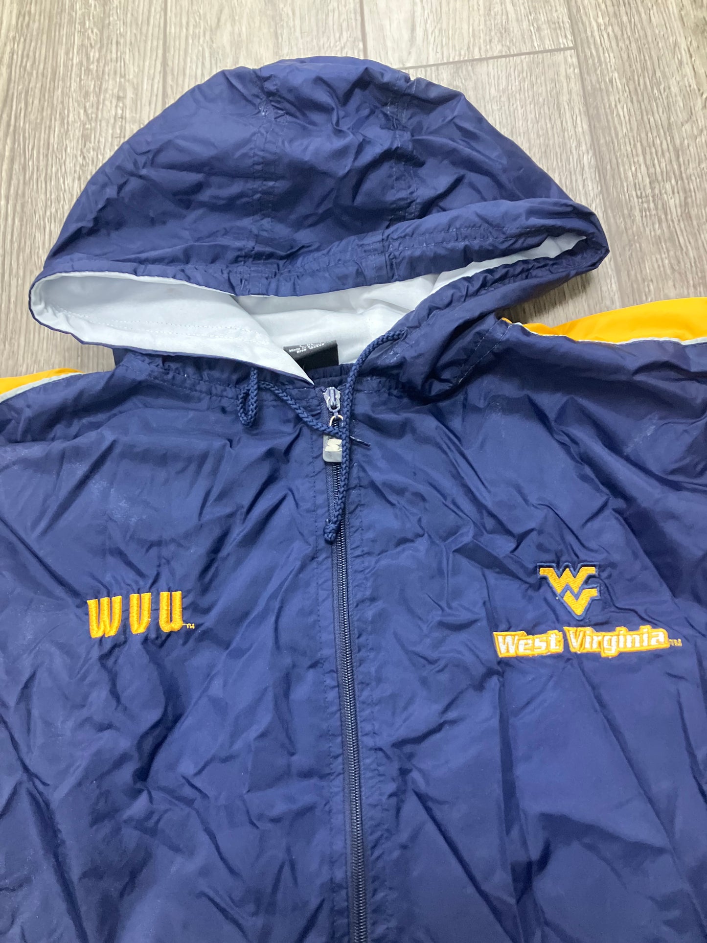 Vintage Starter WVU Jacket Size XL