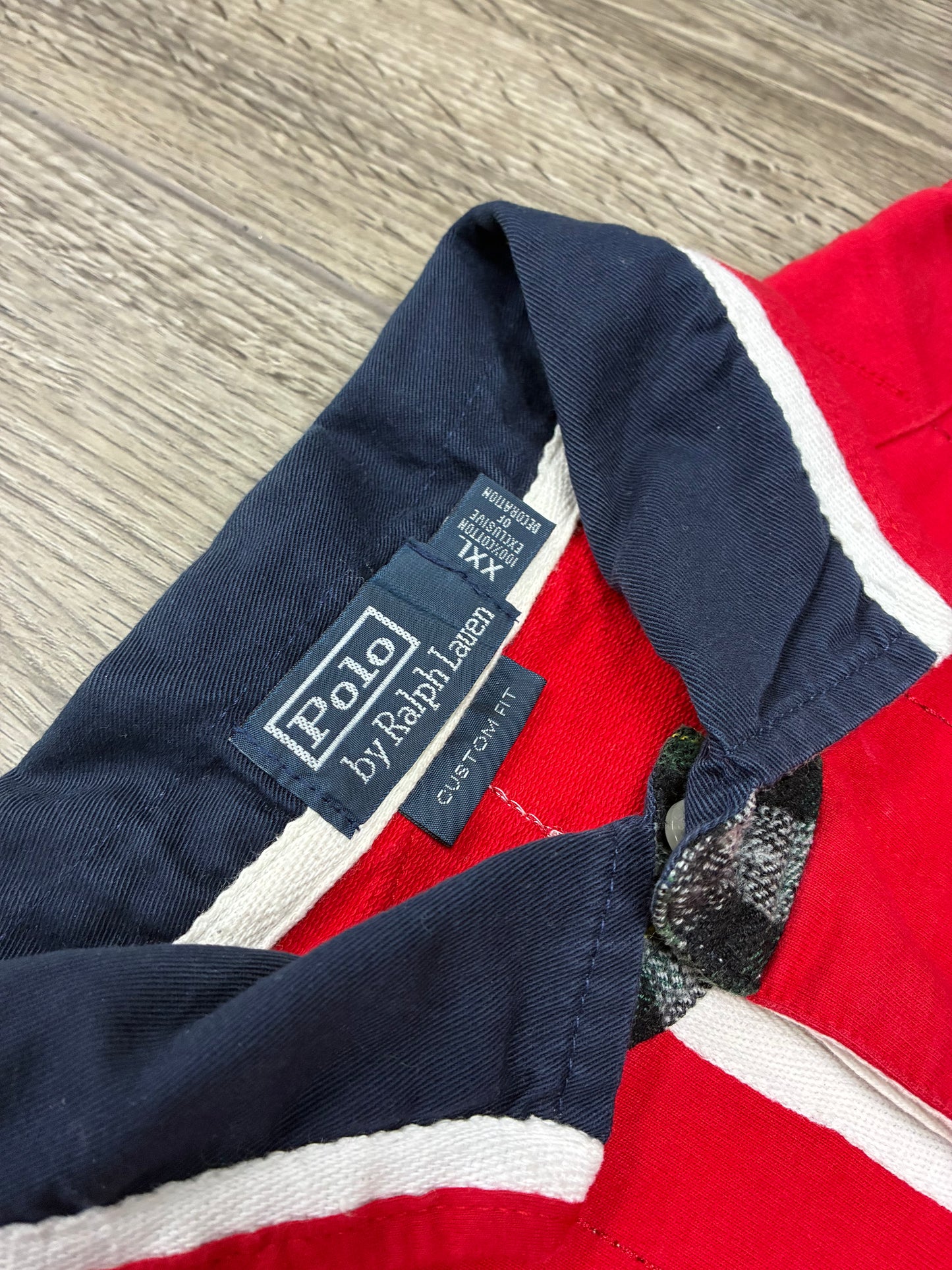 XXL - Polo Ralph Lauren Jockey Club Crest Long Sleeve Rugby