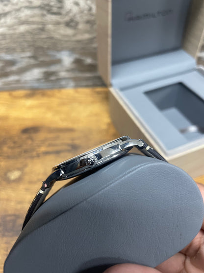 Hamilton 40MM Cranberry Dial Automatic Jazzmaster