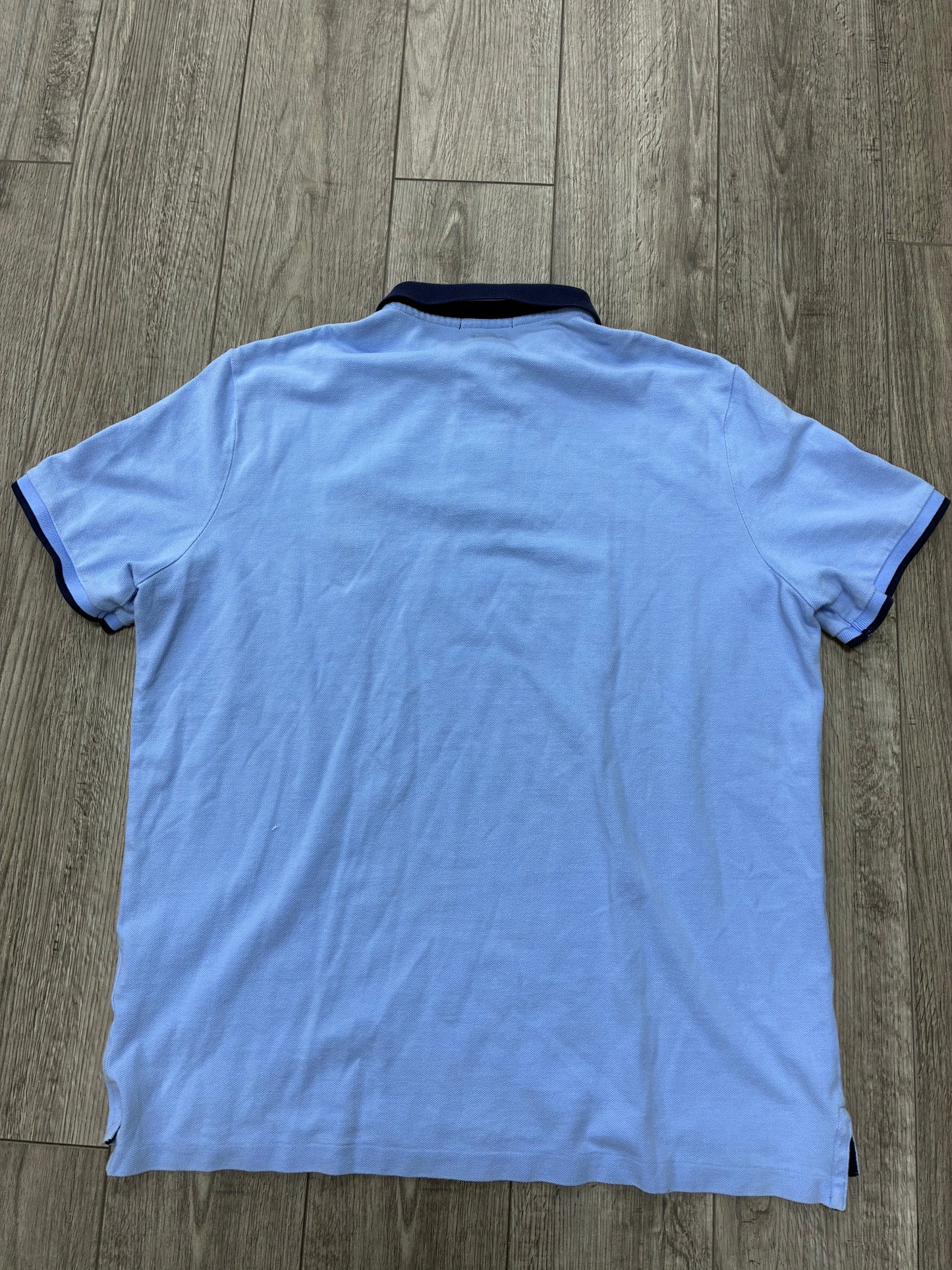 L - Polo Ralph Lauren Light Blue Big Pony Polo Shirt