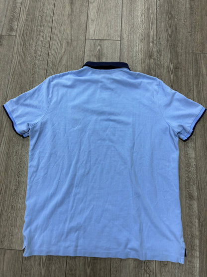 L - Polo Ralph Lauren Light Blue Big Pony Polo Shirt