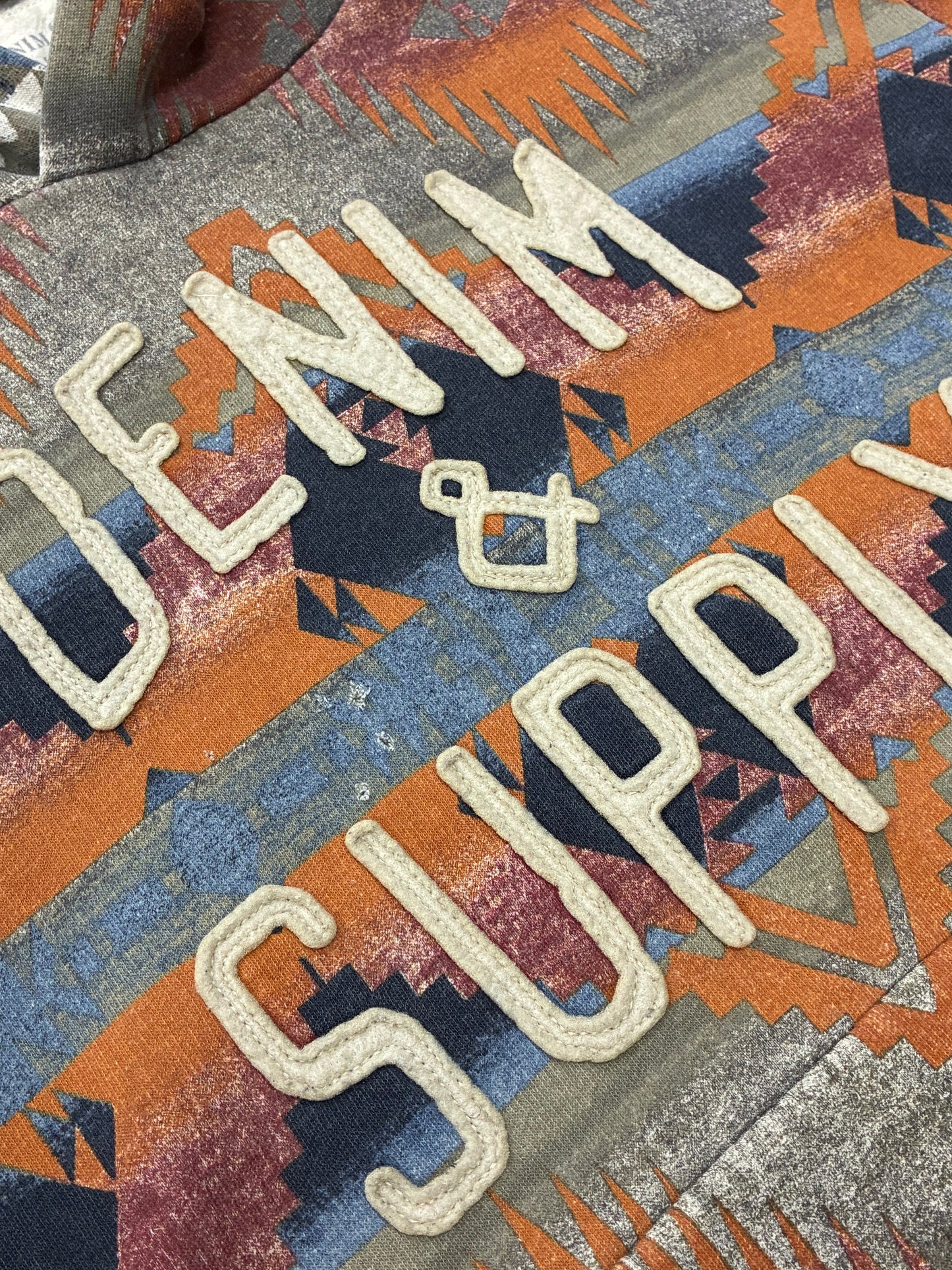 XL - Denim & Supply Ralph Lauren Aztec Pattern Hoodie
