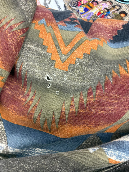 XL - Denim & Supply Ralph Lauren Aztec Pattern Hoodie