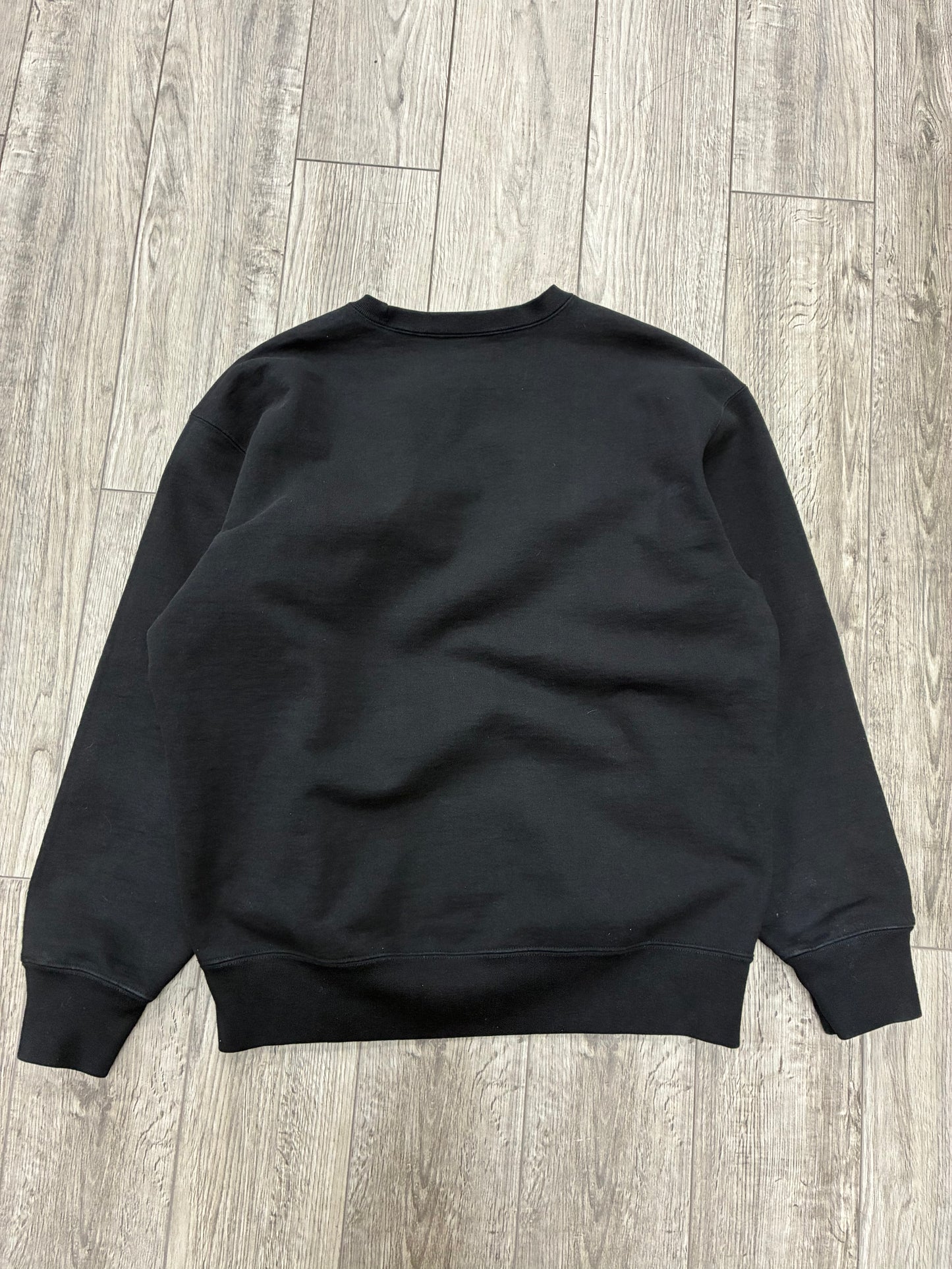L - Supreme Box Logo Black Crewneck