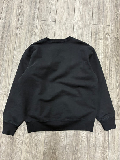 L - Supreme Box Logo Black Crewneck