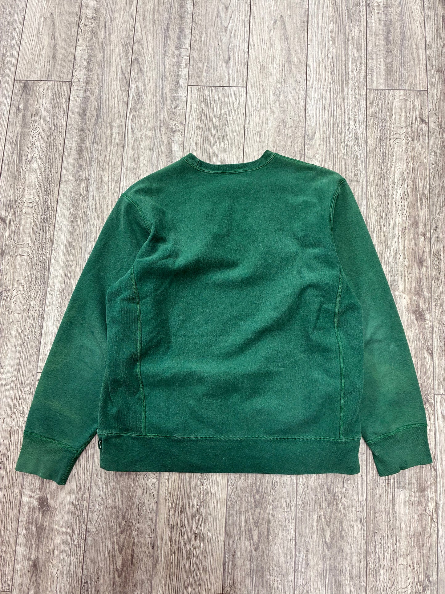 XL - Supreme Box Logo Dark Green Crewneck