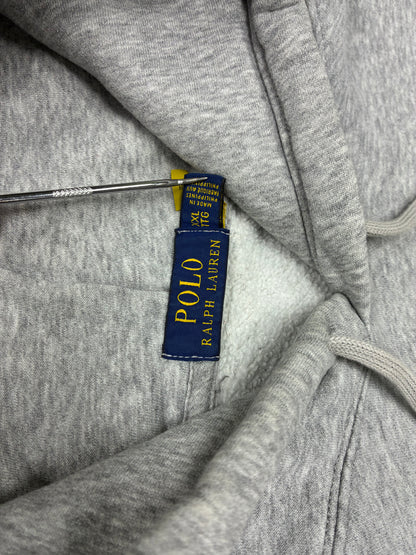XXL - Polo Ralph Lauren Grey Bear Hoodie