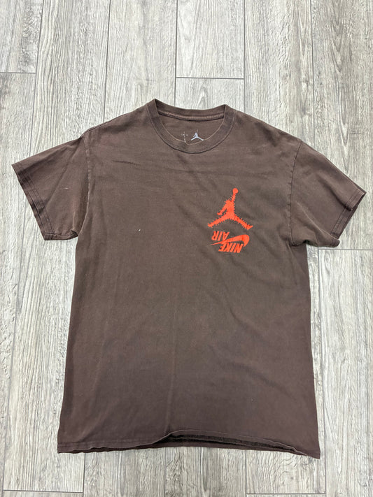 M - Cactus Jack Air Jordan “Highest” Brown T-Shirt