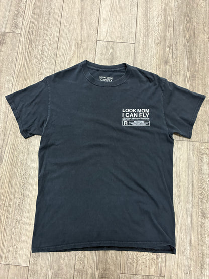 M - Travis Scott Look Mom I Can Fly Black T-Shirt