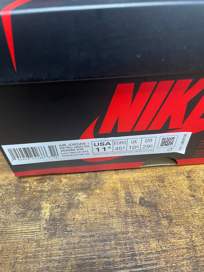 11.5 - Jordan 1 Retro High Shadow 2.0