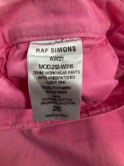 29-Raf Simons AW21 pink Double Knees