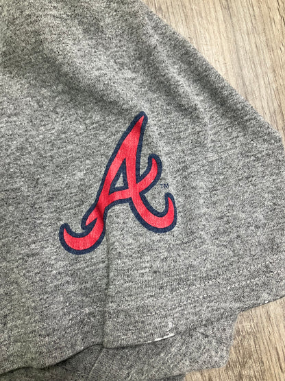 Vintage Nike Atlanta Braves Grey Tee Size L