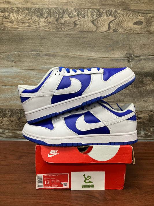 Nike Dunk Low Racer Blue White Size 13