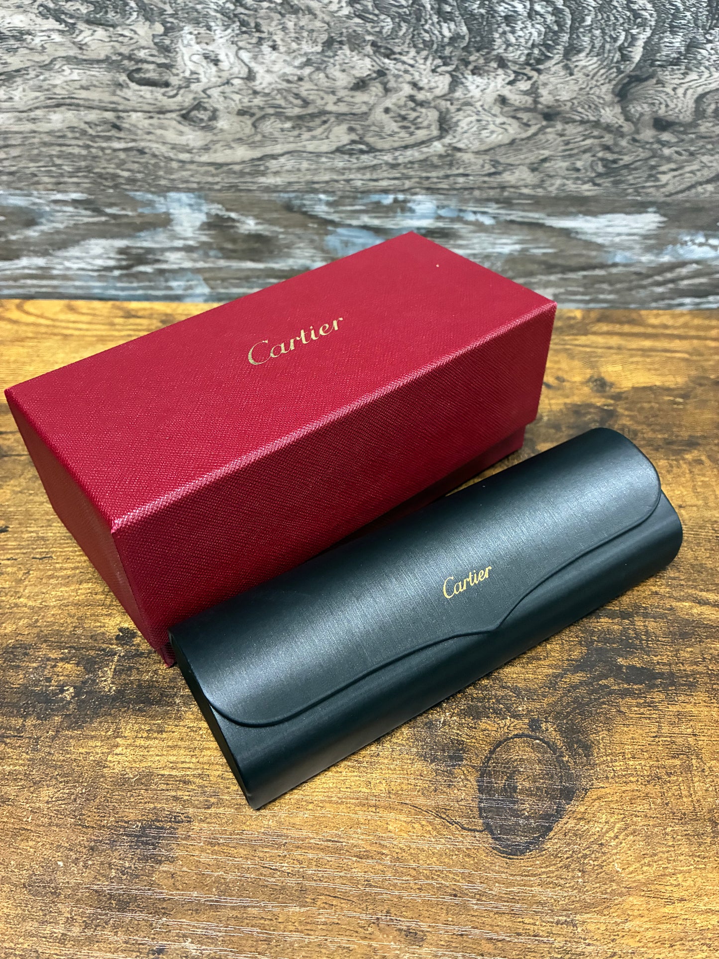 OS - Cartier Black Gold Frames