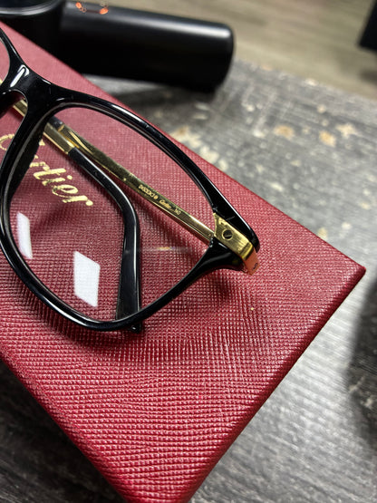 OS - Cartier Black Gold Frames