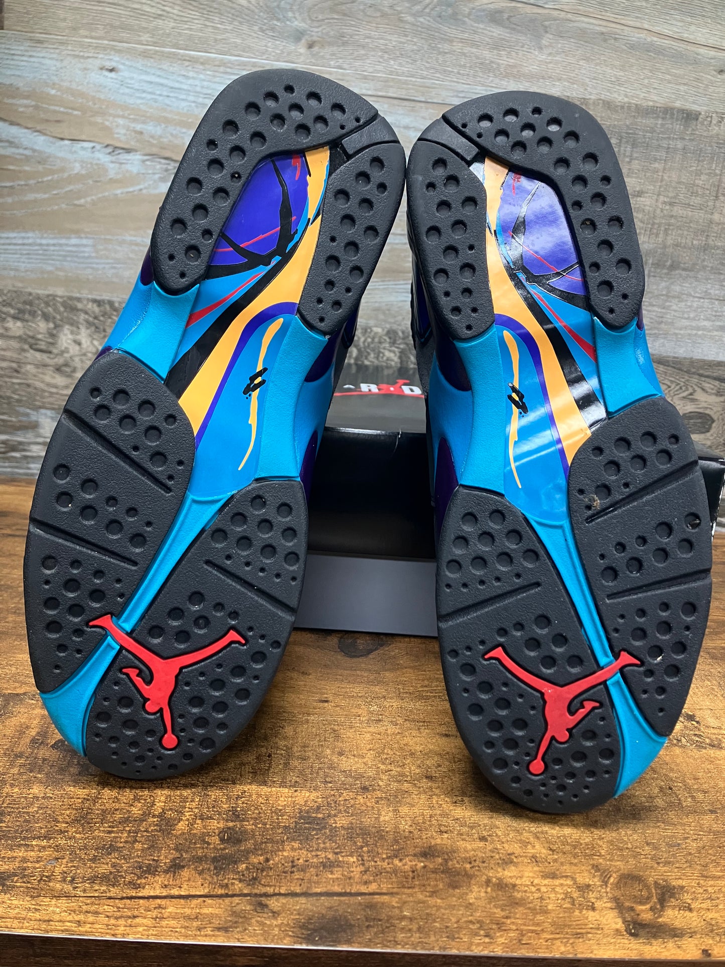 9.5-Air Jordan 8 Aqua