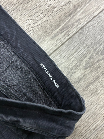38 - Purple Brand P002 Blowout Knee Straight Slim Jeans