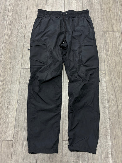 36 - John Elliott Black Nylon Cargo Pants