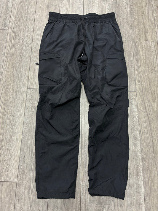 36 - John Elliott Black Nylon Cargo Pants