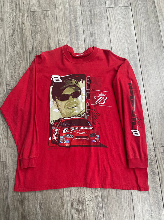 Dale Jr. Long Sleeve Tee Size XL