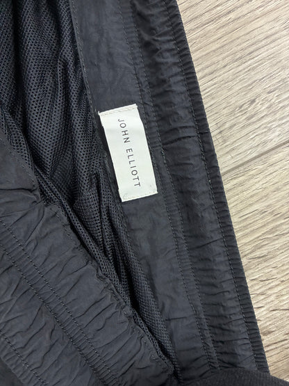 36 - John Elliott Black Nylon Cargo Pants